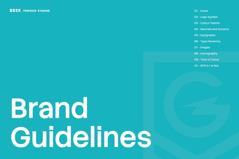 Complete brand guidelines document